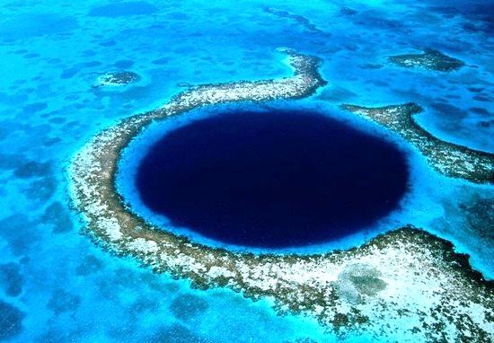 Belizede dalış yapmak, Great Blue Hole, Belizenin derinlikleri, Belizenin derin mavi çukuru