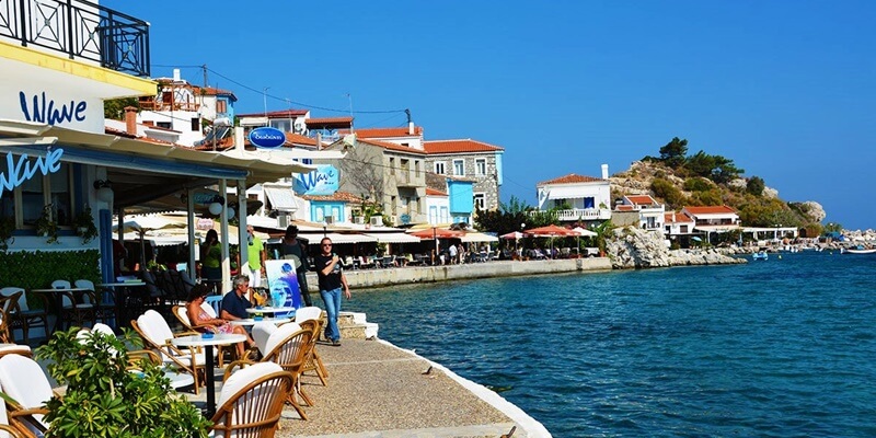 Samos adası, Samos adası nerededir, Samos adasına nasıl gidilir, samos adası tarihi, samos adasında dalış yapmak